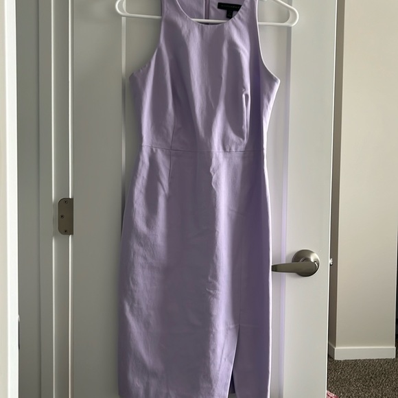 Violet work dress - Picture 1 of 3